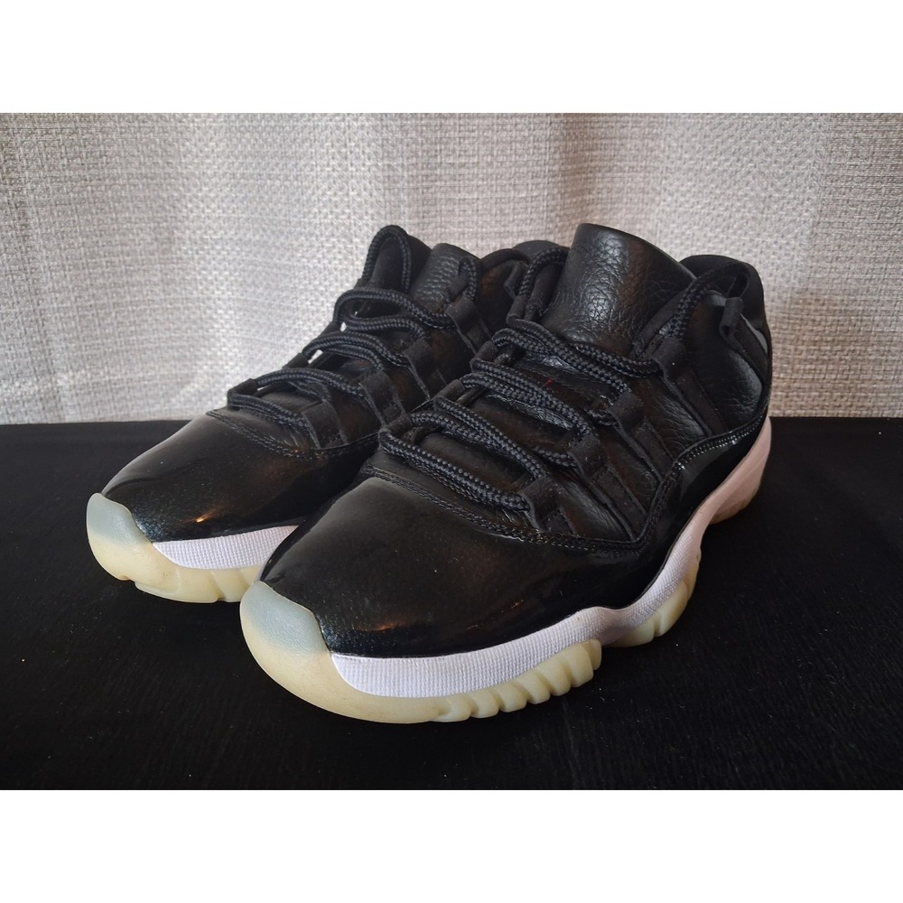 Nike Air Jordan 11 (XI) Low 72-10 Retro Black Patent Mens 8.5 (AV2187 001) 2022
